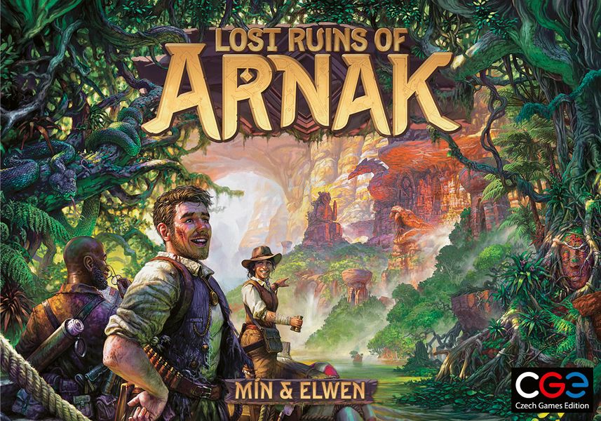 Cover der Spiele-Schachtel Die verlorenen Ruinen von Arnak